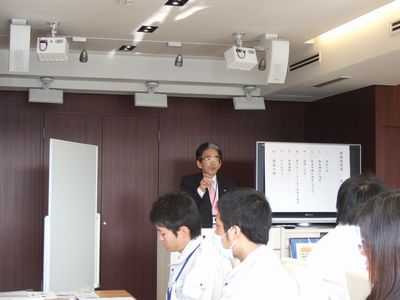 社長新年の挨拶